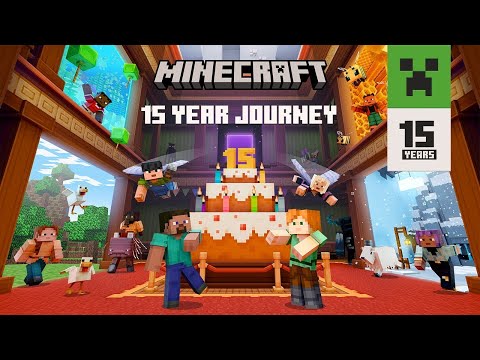 マインクラフト15周年記念無料マップ