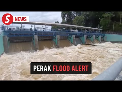 Perak's Bukit Merah dam releases water amid heavy rainfall