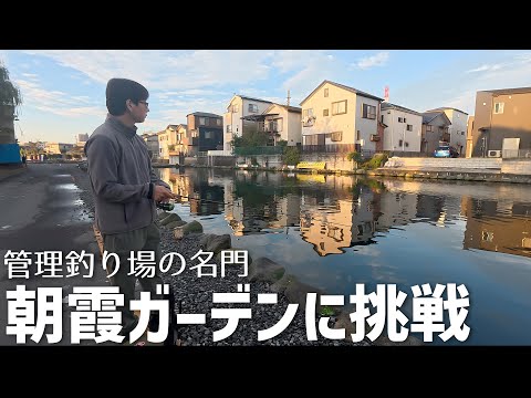 都心の住宅街の前で釣りをしたら楽しすぎた！朝霞ガーデン管理釣り場でニジマスを釣る！