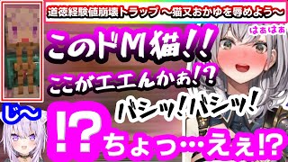 猫又おかゆとのSMプレイに興じている瞬間を本人に目撃されてしまう白銀ノエル【ホロライブ/Minecraft】