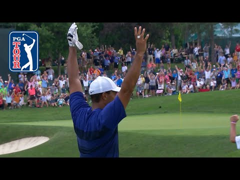 Tiger Woods' top shots of 2018