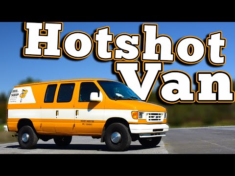 Vintage Workhorse: The Modified Ford E350 Van for Hot Shot Delivery