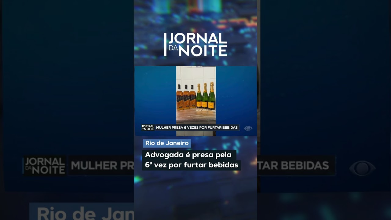 Advogada é presa pela  6ª vez por furtar bebidas
