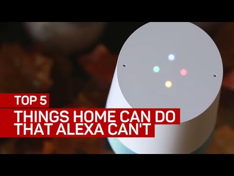 Top 5 things Google Home can do that Amazon's Alexa can't - UCOmcA3f_RrH6b9NmcNa4tdg