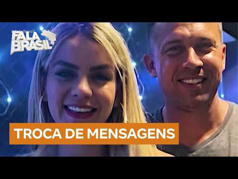 Mensagens trocadas entre Geraldo Neto e Gisele Santana revelam machismo e violência psicológica