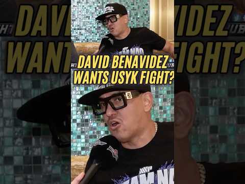 Benavidez SR CALLS OUT Usyk for a fight <strong>vs</strong> <strong>David</strong> !