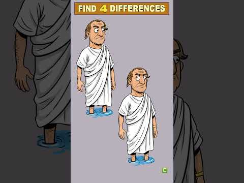 Find four differences,Spot The Difference #