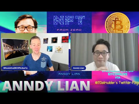 Anndy Lian Talks about his new book NFT: From Zero to Hero at Bitcoinlive