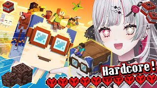 【ハッピーガスト＆ネザライト】うっかりハードコアになった大人気ゲームMinecraftをあじみ実況プレイ8【石神のぞみ／にじさんじ所属】