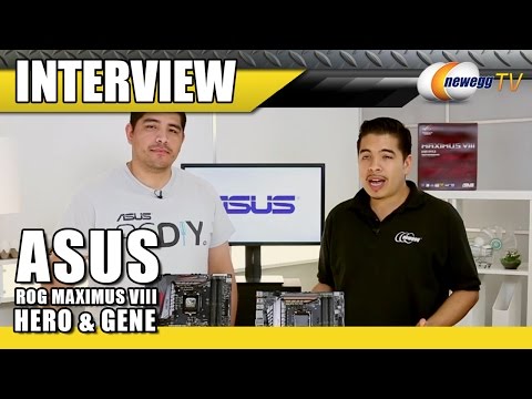 ASUS ROG Maximus VIII Hero & Gene Interview - Newegg TV - UCJ1rSlahM7TYWGxEscL0g7Q