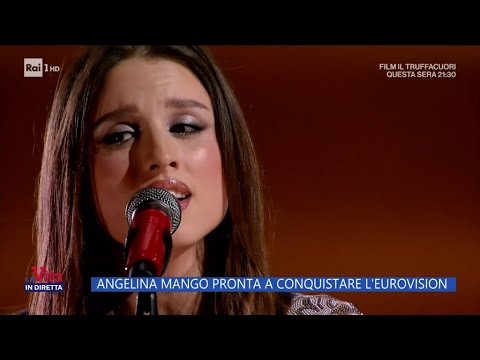 Angelina Mango pronta a conquistare l'Eurovision - La vita in diretta 07/05/2024