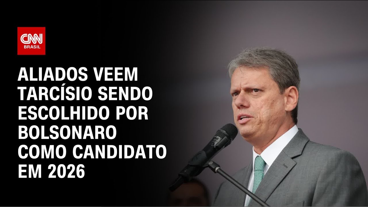 Aliados Se Bolsonaro pedir Tarcísio será candidato | CNN ARENA