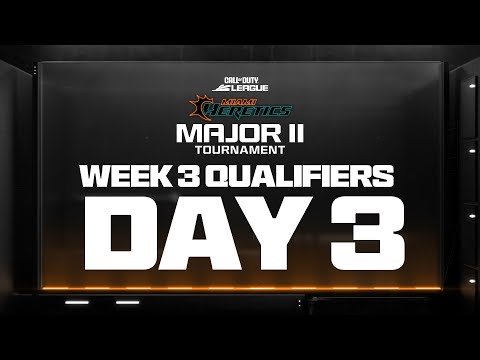 Call of Duty League Major II Qualifiers | Week 3 Day 3