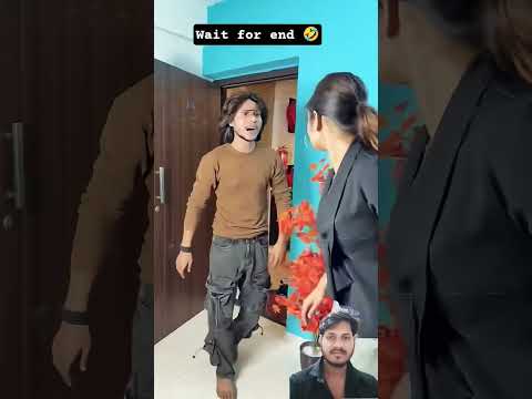 Dost ke ghar me gussa aur uski bandi se baat kar raha tha 😜 tabhi dost aa gaya | Funny Moment