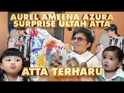 DETIK2 AUREL AMEENA AZURA SURPRISE ATTA ULTAH, TERHARU!!