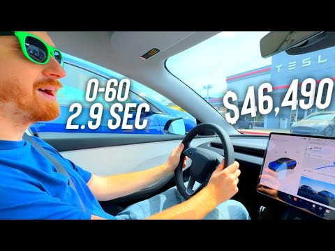 😱2024 Performance Model 3 Test Drive💨