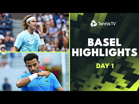 Rublev Takes on Borges; Fils vs Altmaier & More 💥 | Basel 2024 Highlights Day 1