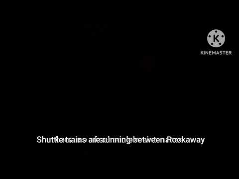 MTA station announcement: A trains and Rockaway Shuttle trains partially suspended