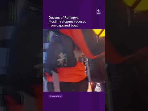 69 refugees rescued from capsized boat
