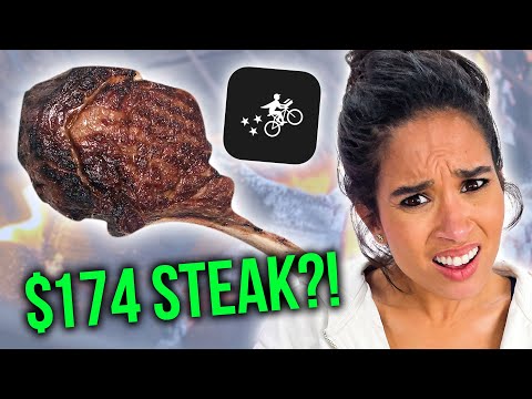 Video: Trying Postmates' MOST EXPENSIVE Food & Drinks!