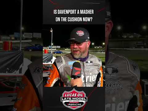 🤔 Is JD a masher on the cushion now? #LucasDirt - dirt track racing video image