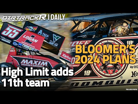 High Limit adds another, Scott Bloomquist talks 2024, World of Outlaws Late Model &amp; USAC fields grow - dirt track racing video image