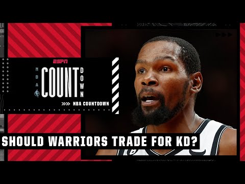 Stephen A. explains why the Warriors should trade for Kevin Durant | NBA Countdown video clip