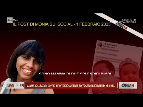 I post sui social di Monia Bortolotti, accusata di aver ucciso i suoi figli - Ore 14 del 06/11/2023