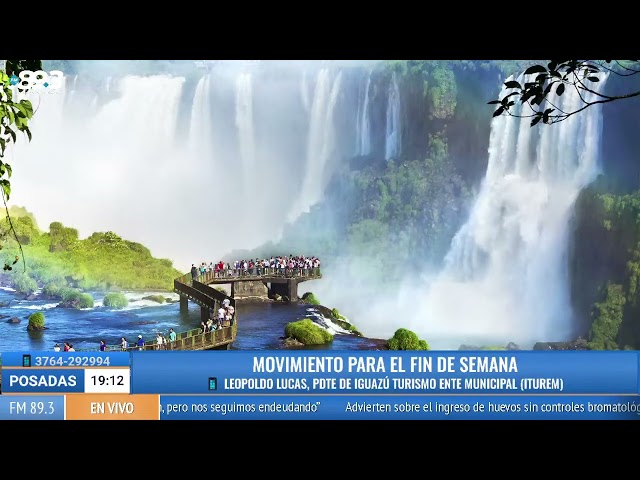Leopoldo Lucas, presidente de Iguazú Turismo Ente Municipal (ITUREM