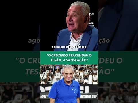 TITE REVELA QUE PASSAGEM PELO CRUZEIRO REACENDEU A SATISFAÇÃO | #shorts | ge.globo
