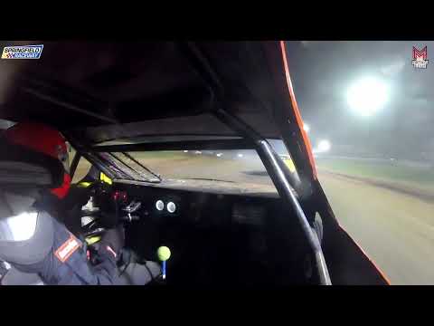 #24B Jesse Booth - FWD - 7-26-2025 Springfield Raceway - In Car Camera - dirt track racing video image