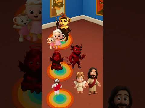 OMG! Grinch Stole the Holy Toy!😱🎁 Will You Save It? #jesus #biblequiz