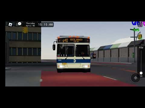 MTA Roblox: Q40 bus action