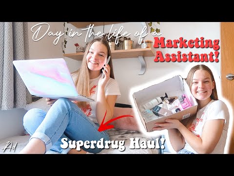 Marketing Assistant Day in the Life + Skin Care Haul AD! VLOG ~ lush leah