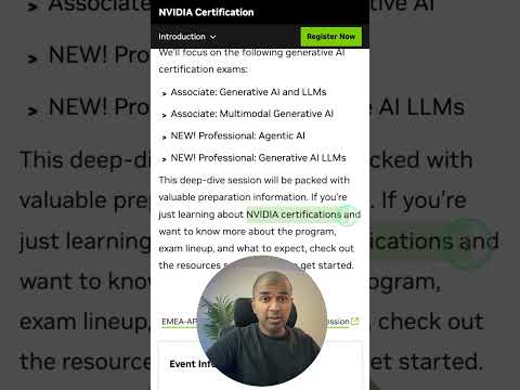 NVIDIA AI Free Workshop: Which AI Certification Should You Pick?