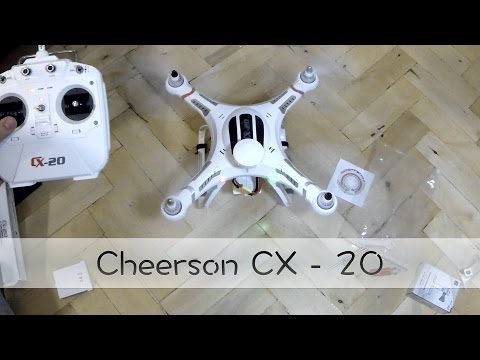 Квадрик Cheerson CX - 20 с GearBest | Посылки из Китая (unboxing) - UCna1ve5BrgHv3mVxCiM4htg