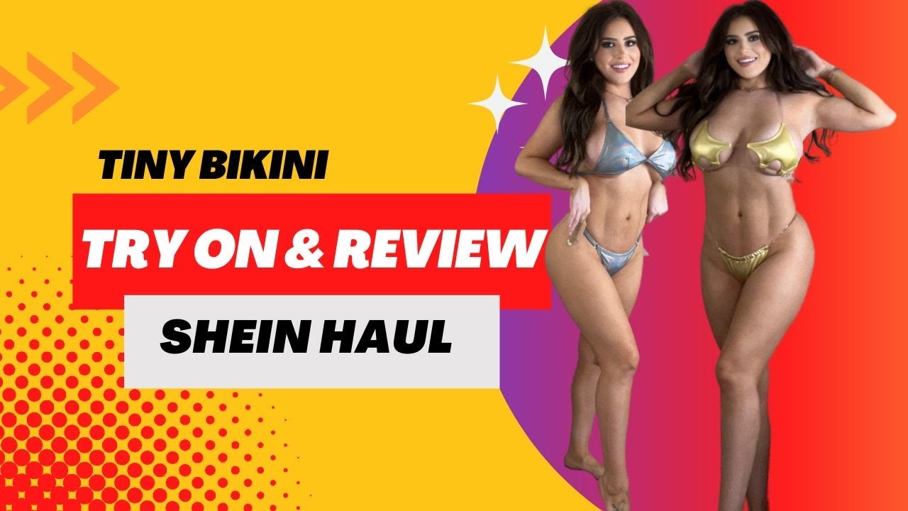 Sexy Sparkle Bikini Try On & Review | #tryon #sheinhaul