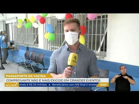 SP | Covid-19: passaporte de vacina deixa de ser exigido em grandes eventos