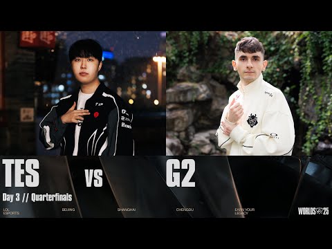[JP] Worlds 2025 - TES vs G2 - Knockout Stage - Quarterfinals