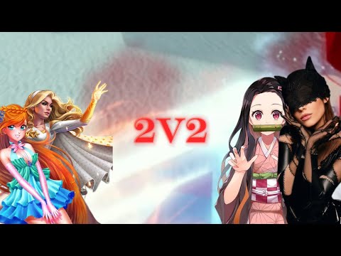 Dimensional Fighters [2v2] Starlight & Bloom vs Ariana Grande & Nezuko