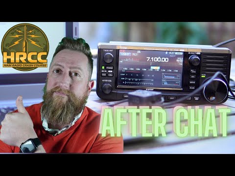 AFTER CHAT: ICOM IC-705 From Noob To Skilled In 60 Minutes