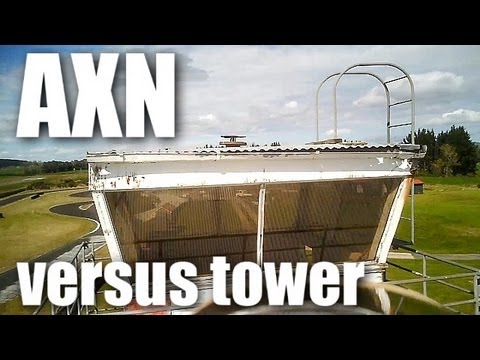 AXN RC plane hits tower (POV footage). - UCQ2sg7vS7JkxKwtZuFZzn-g