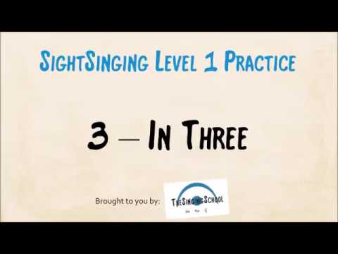 Level 1 Sight Singing Practice 3