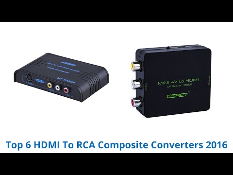 6 Best HDMI To RCA Composite Converters 2016 - UCXAHpX2xDhmjqtA-ANgsGmw