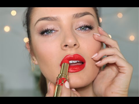 High End Makeup Talk Through: Flirty Eyes & Classic Red YSL Lip - UCLFW3EKD2My9swWH4eTLaYw