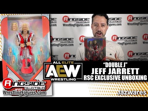 Ringside Collectibles Unboxing: Jeff Jarrett Double J Jazwares AEW
Exclusive Wrestling Action Figure