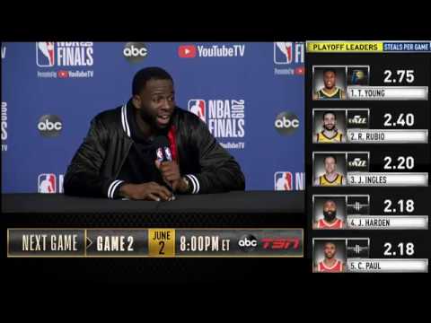 Draymond Green Press Conference | NBA Finals Game 1