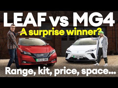 MG4 or Nissan LEAF: we crunch ALL the important numbers. A surprise winner? / Electrifying