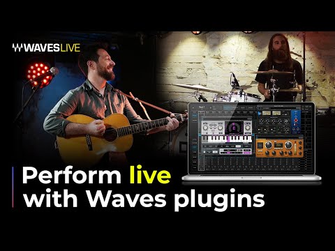 Perform Live with Waves Plugins: SuperRack Performer