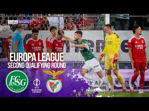 St Gallen vs Benfica | HIGHLIGHTS Europa League Qualifying | 07/23/2026  | beIN SPORTS USA